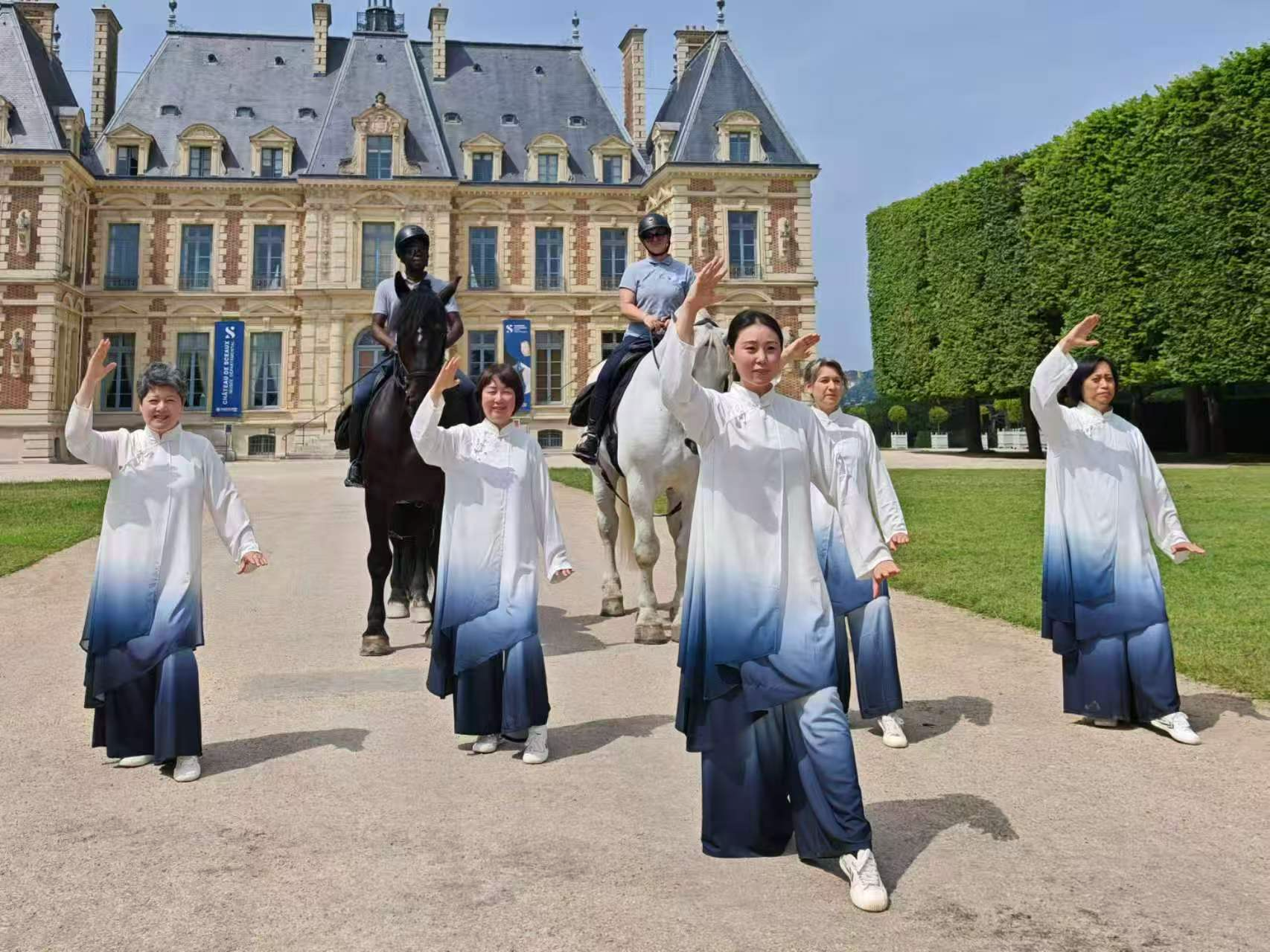Groupe Taï-Chi au Château de Sceaux